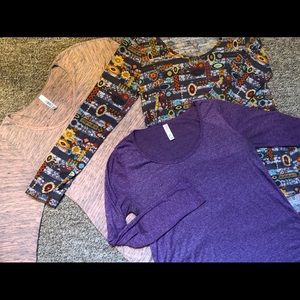 LuLaRoe Lynnae long sleeve top